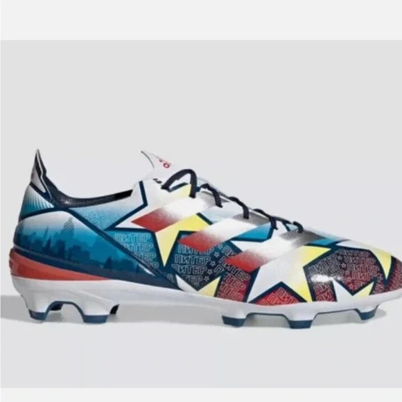 Adidas Gamemode Firm Ground Soccer Print Cleats Hybrid Touch 7.5 GZ1103 - Picture 5 of 5